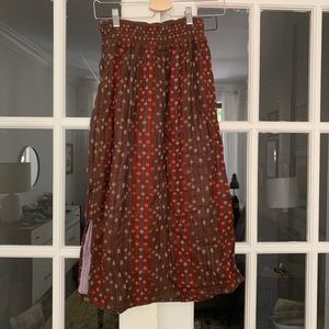 Ace & Jig skirt in Brandy